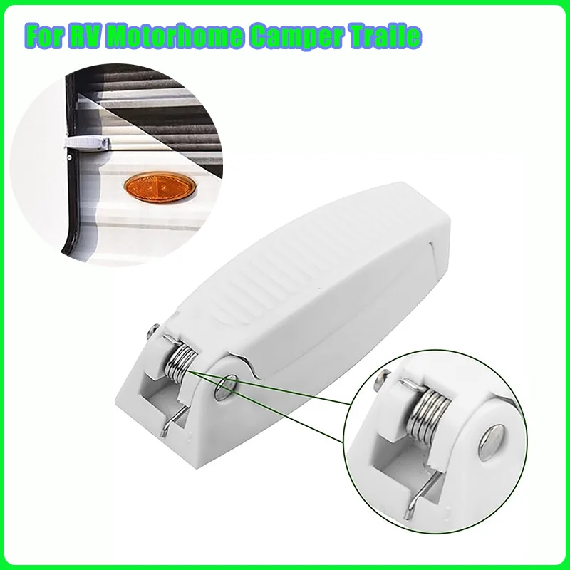 

5 шт. для дома на колесах, кемпера, дорожного багажа, держателя дверной защелки для автофургона, защелка из АБС-пластика