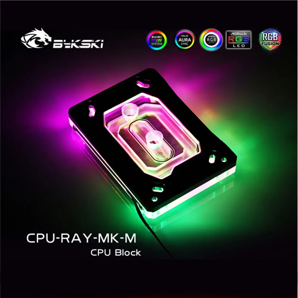 

Bykski CPU-RAY-MK-M, AMD CPU Water Block For Ryzen 7/5/3/AM4/AM3+/AM3/AM2+/AM2/FM2+/FM2/FM1,CPU Cooler,Processor Radiator