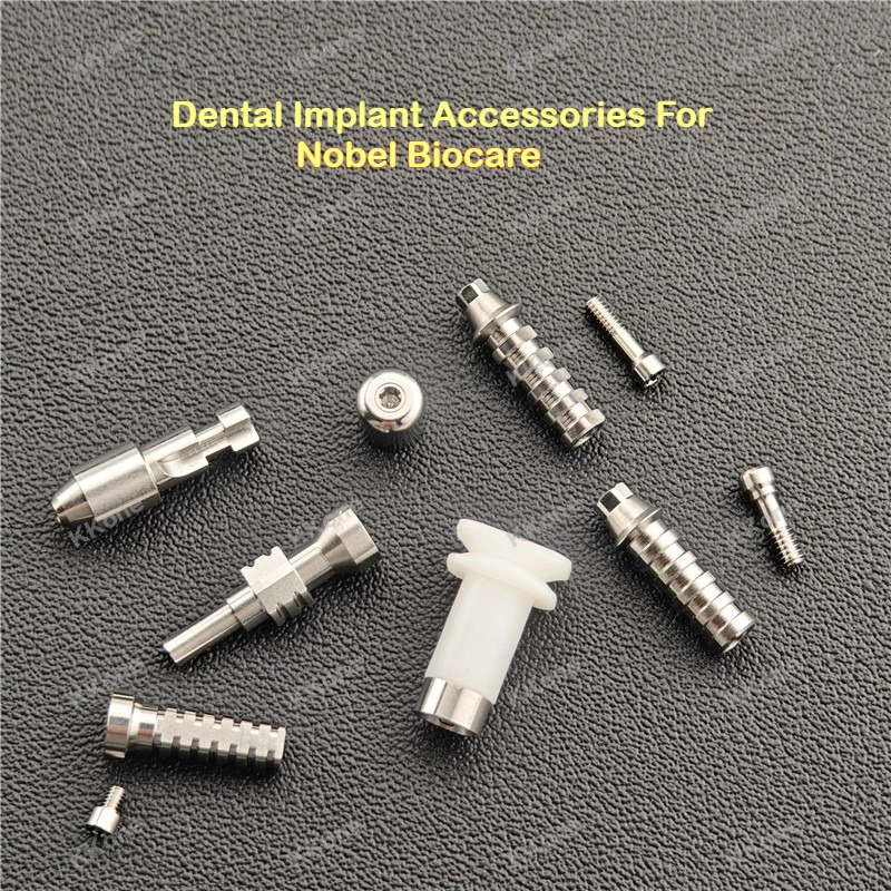 

10Pcs High Quality Titanium Alloy Dental Implant Accessories For Nobel Biocare Dental Clinic Consumables