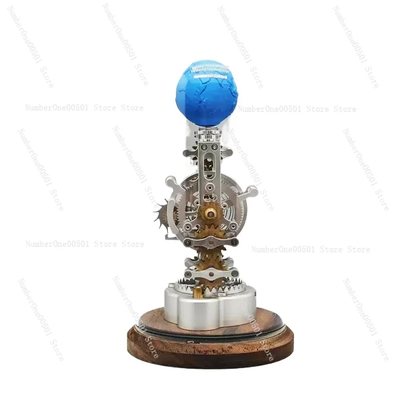Metal Tourbillon Precision Mechanical Model, Dynamic Art Craft Ornament