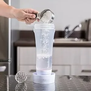 1000ML Silikon-Pfannkuchenteigspender mit Druckauslöser, Waffel- und Crêpe-Maker, Mixer, Cupcake- und Gebäck-Backzubehör – Detail 9