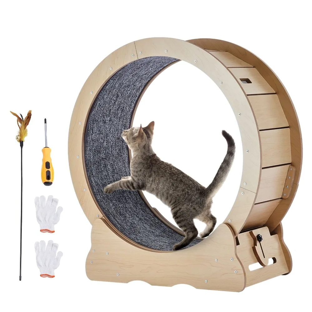 Large Silent Cat Exercise Wheel 6