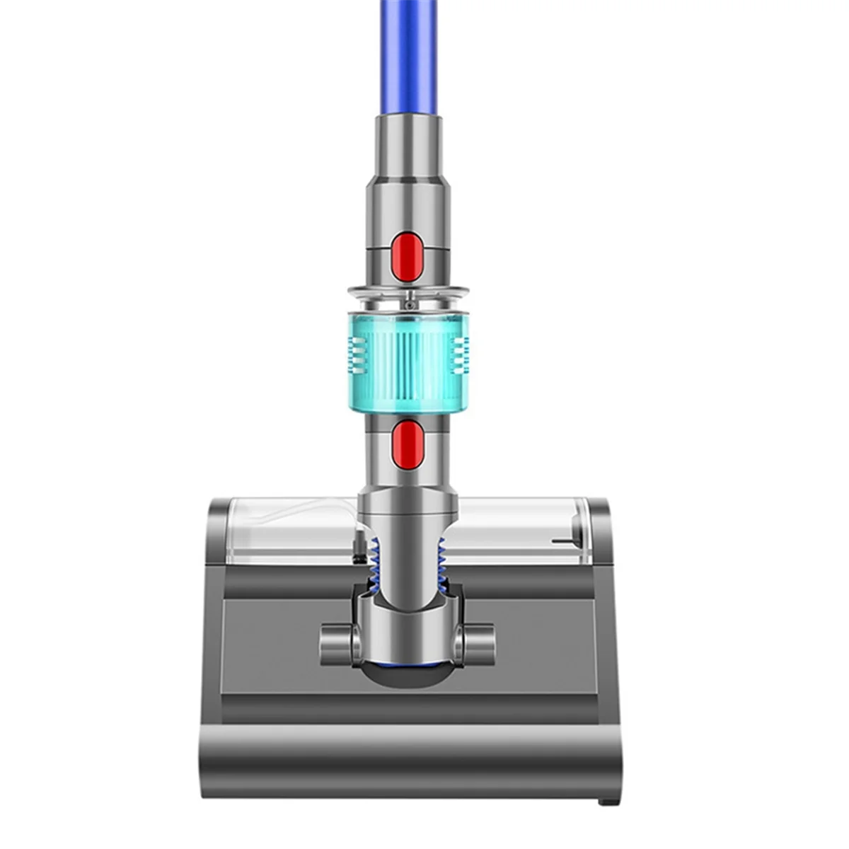 Elektryczna głowica mopująca na mokro i sucho do odkurzacza Dyson V7 V8 V10 V11 V15, automatyczna szczotka rolkowa do czyszczenia twardych podłóg