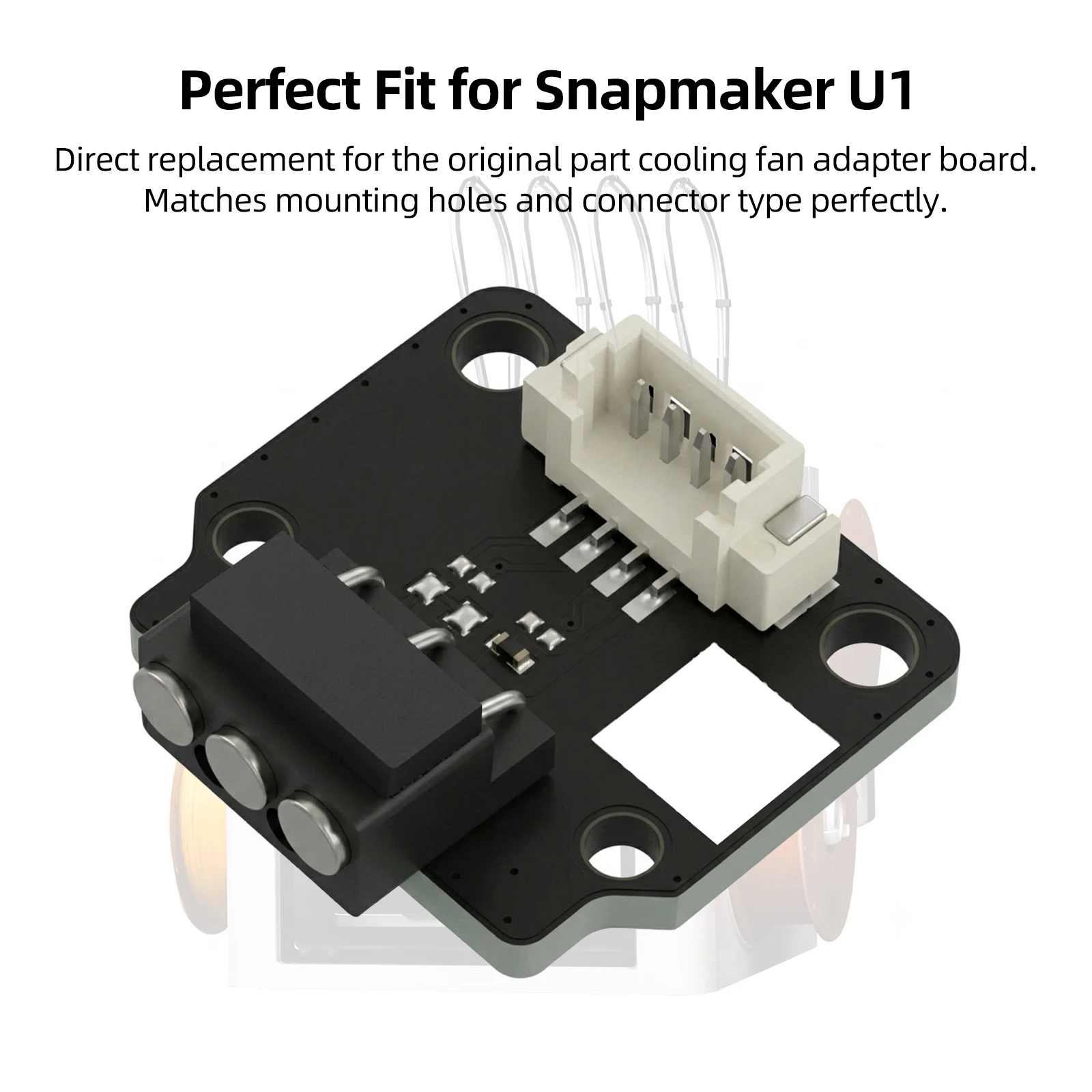 Fan Adapter Board  For  U1 3D Printer  Easy To Install And High Quality Fan Adapter Board For U1 3D Printer Parts