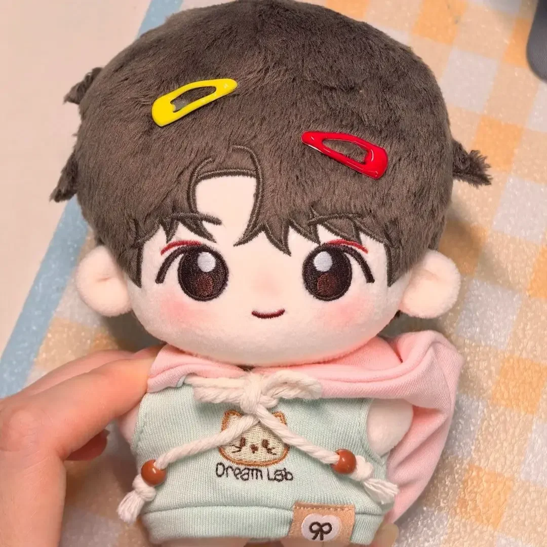 Gevulde 10 cm Mu Zhicheng zeester pluche pop verrassingscadeau voor kinderen vrienden of rugzakhanger