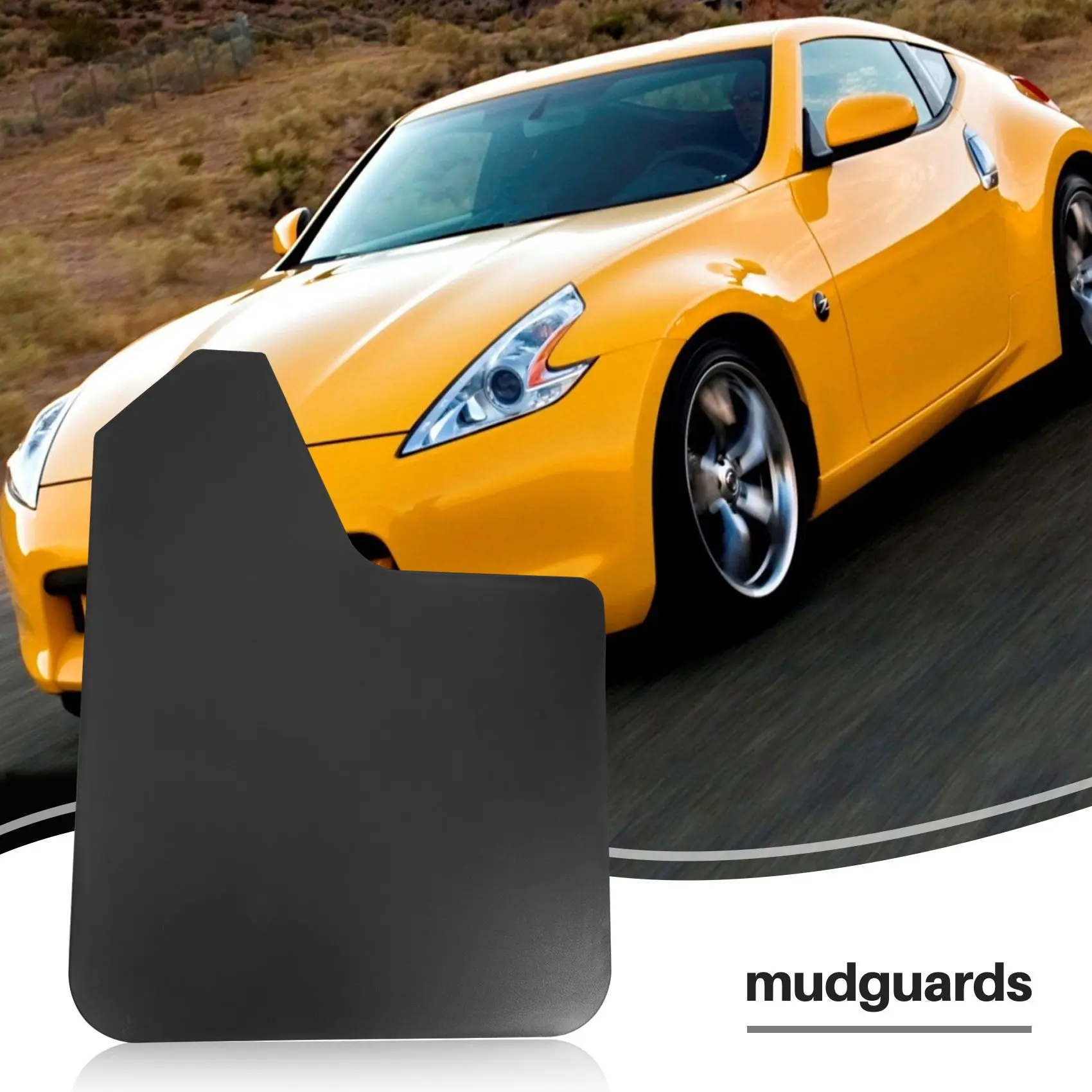 4Pcs Universal Mud Flaps for Car Pickup Van Truck Mudflaps Mudguards Splash Guards with