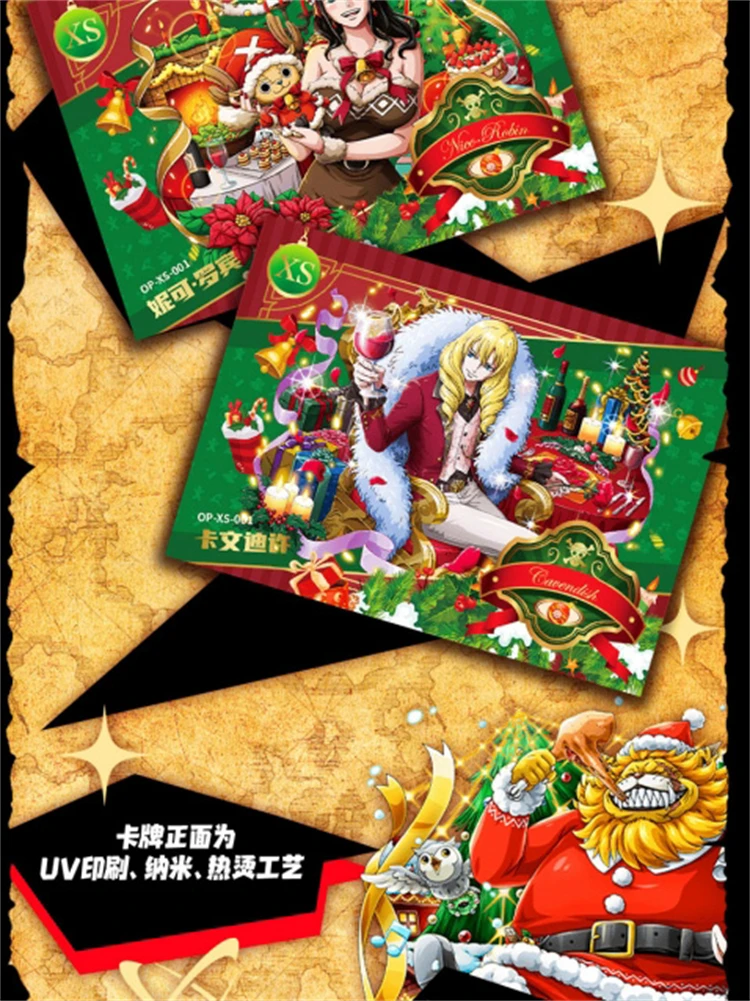One Piece Anime Sammelkarten Booster Box Kollektion Mehrere Serien Luffy Zoro Seltene Folien-Hologramm-Karten, TCG CCG Sammlerstücke – Detail 13