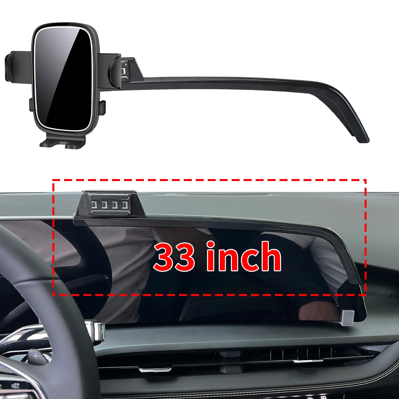 

fit for Cadillac CT5 2025 2026 ​​Custom Fit Phone Holder Mount Dashboard Screen Base No Drill Car​​ accessoires