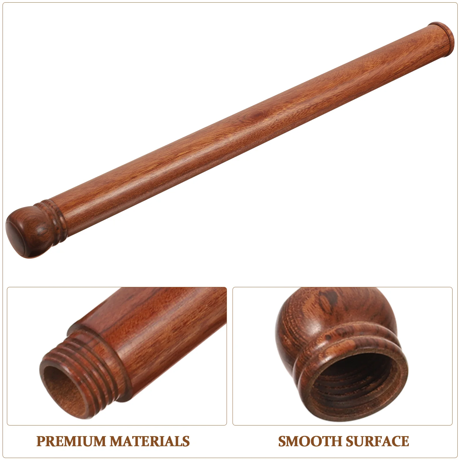 

Portable Incense Holder Wooden Natural Decoration Fine Polished Premium Wood Lightweight Corrosion Resistant Incense Storage