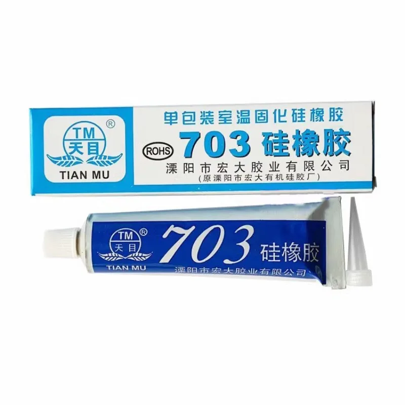 703 Silicone Rubber Electronic Sealing Glue High Pressure Arc Extinguishing Waterproof Insulation Components Fixed