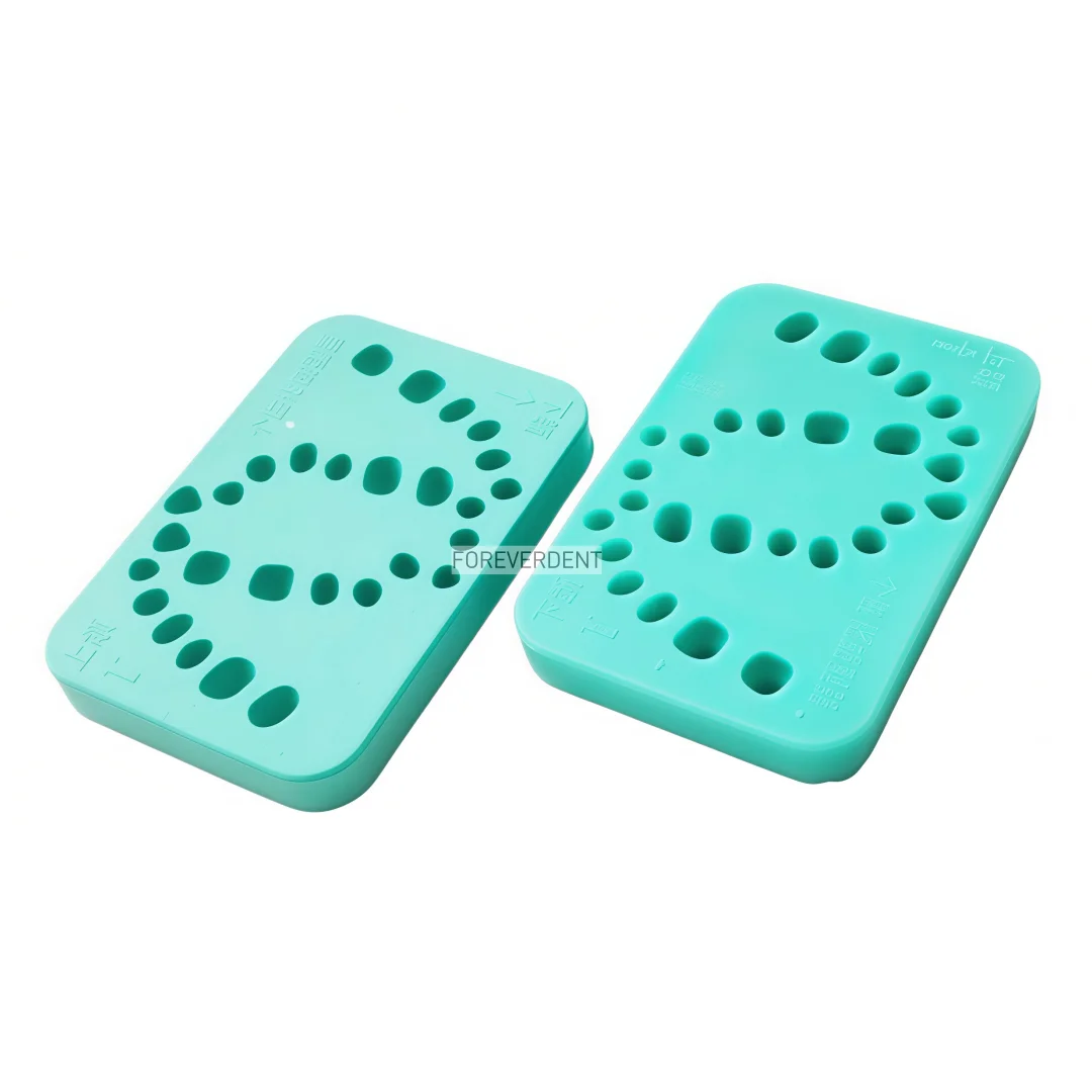 Fotografia 4: Moldes de Silicone Universais Personalizados para Implantes Dentários e Abutments - Novos Moldes de Cicatrização e Suprimentos para Prática Odontológica