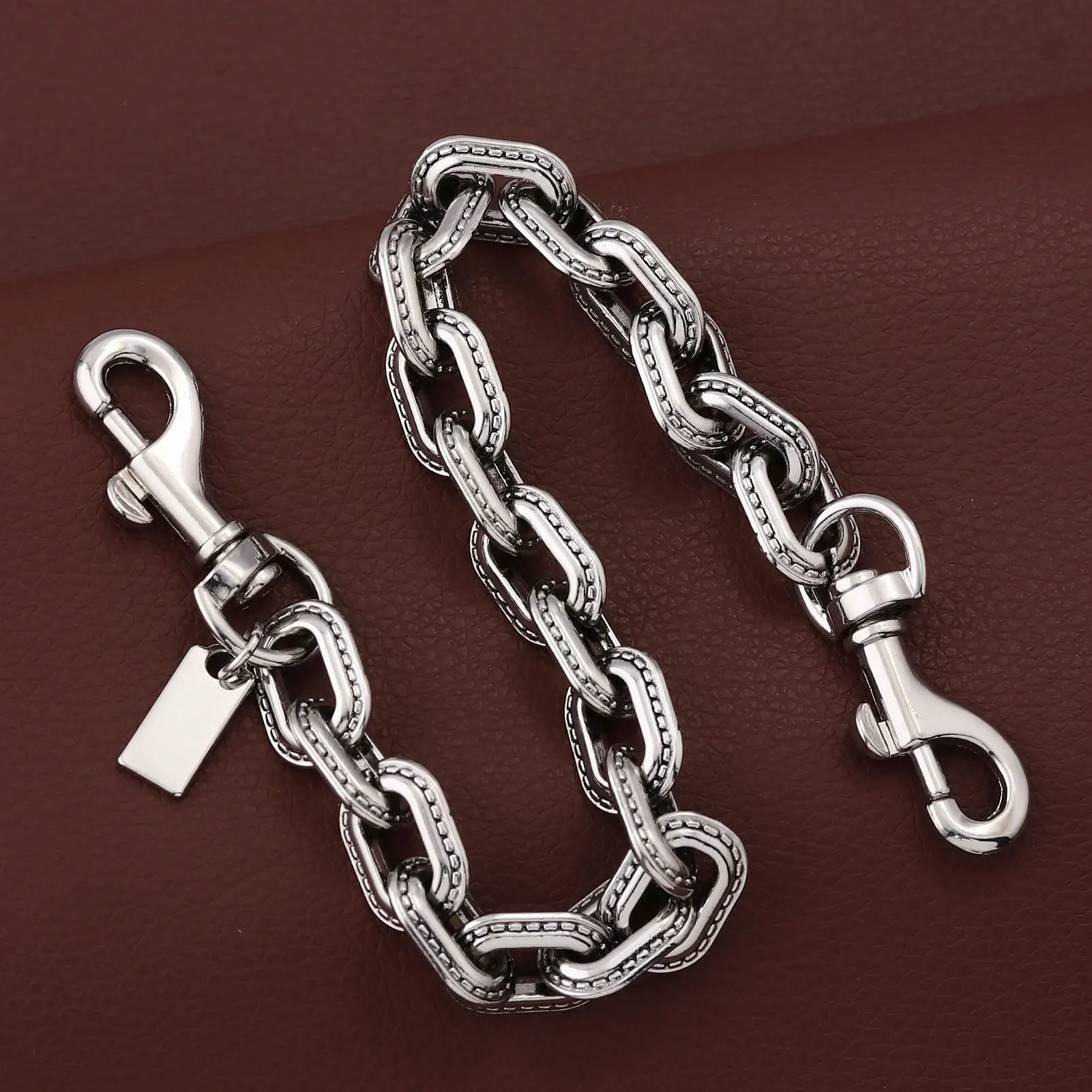 2025 All-season Versatile Metal Two-color Chain Bag Pendant Women's Cross-border Popular New Fashion Bag Pendant Jewelry Gift gallery 2