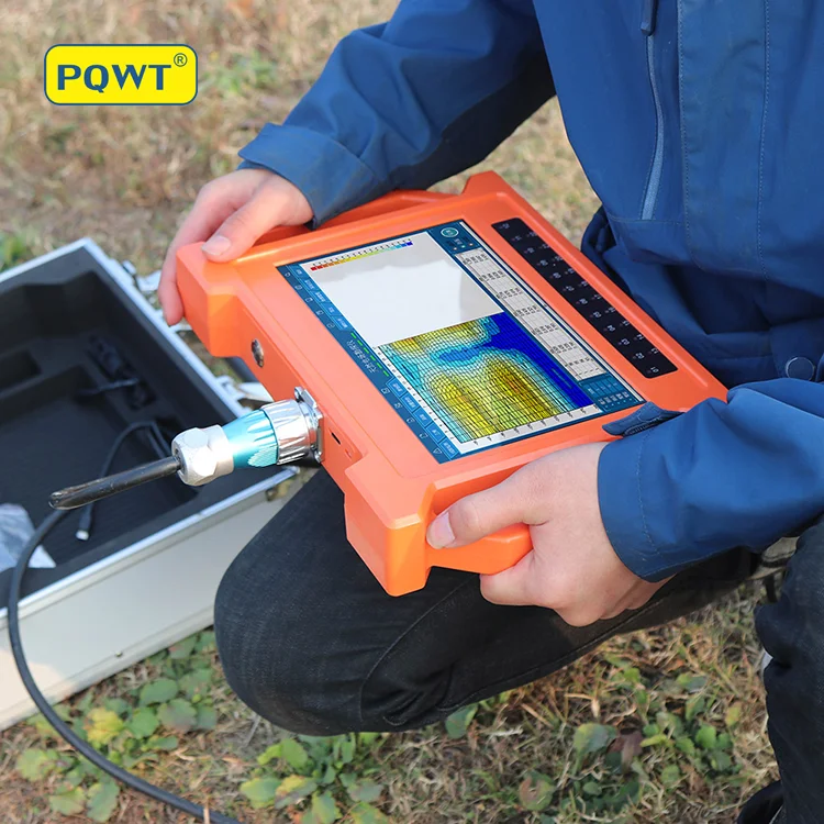 

PQWT-GT500A Auto Analysis Profile 18 Channels Groundwater Detection Pro Underground Water Detector 500m