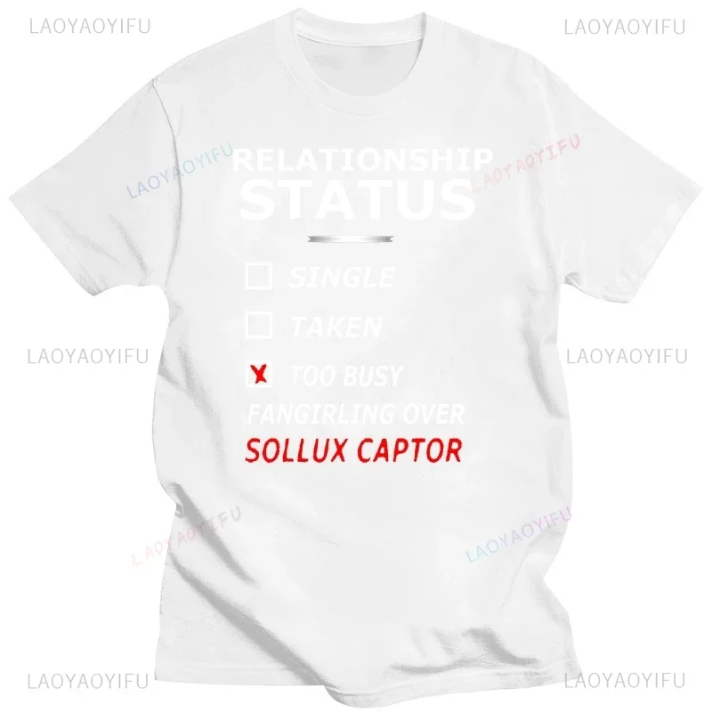 Homestuck Too Busy Fangirling Over Sollux Captor Women Graphic Printed Tee T-Shirt Summer Casual O-neck New Style Short-sleev