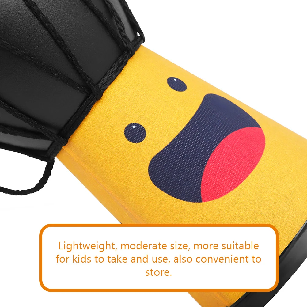 

Tambourine Tambourines for Adults Djembe Drums Mini Hand African Pvc Shell Percussion Child Djambe