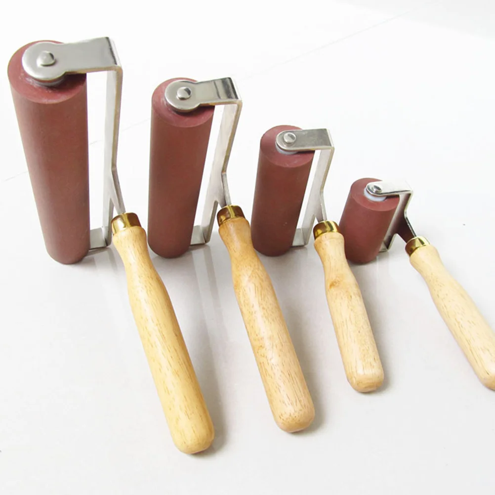 

Premium Ink Roller for Printing Smooth Surface Oil Paint Glue Even Distribution Craft Supplies 1Pcs Printmaking