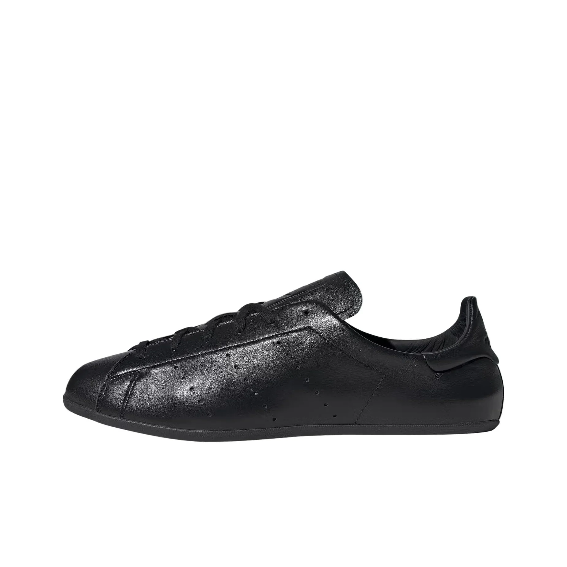 Adidas Originals Stan Smith Abrasion Resistant Low top Skateboard Shoes Women's Black JR6010