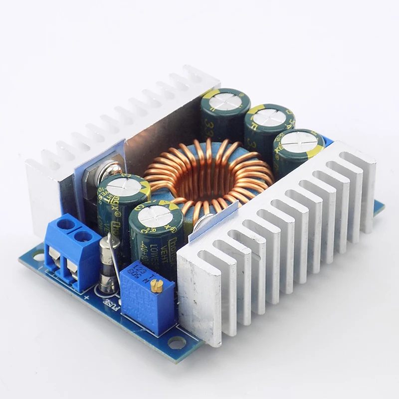 Verstelbare Step-down Module Lage Rimpel DC-DC 12A 100W 95% Efficiënte Autolader Voedingsmodule D3