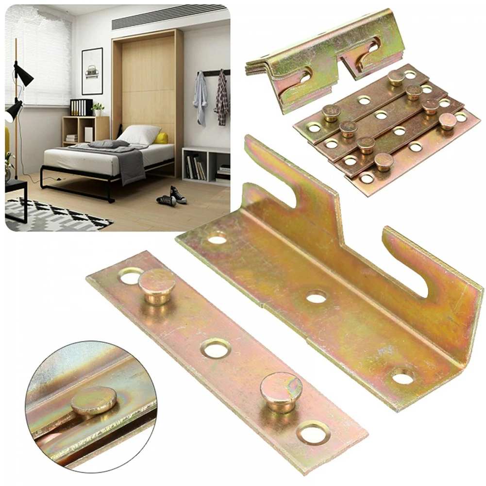 

Bed Rail Bracket Bed Hinge Bed Rail Brackets Bracket Fitting Brass Connection Connectors Fastener Corner Bed Hinge