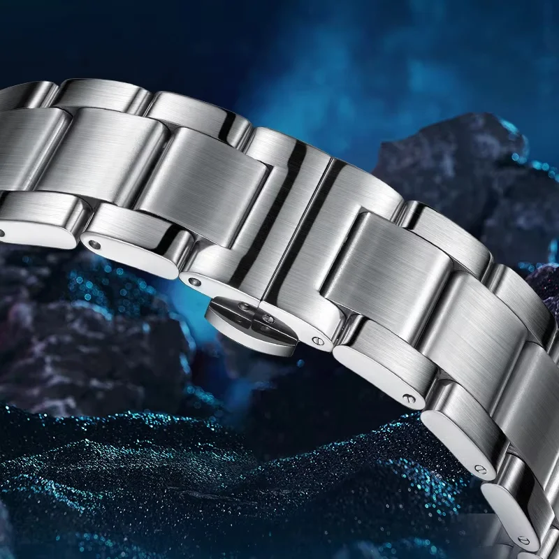 BONEST GATTI Men Automatic Watch 43mm Top Luxury Brand Mechanical Wristwatch 100M Waterproof Sapphire Luminous Tourbillon Watch