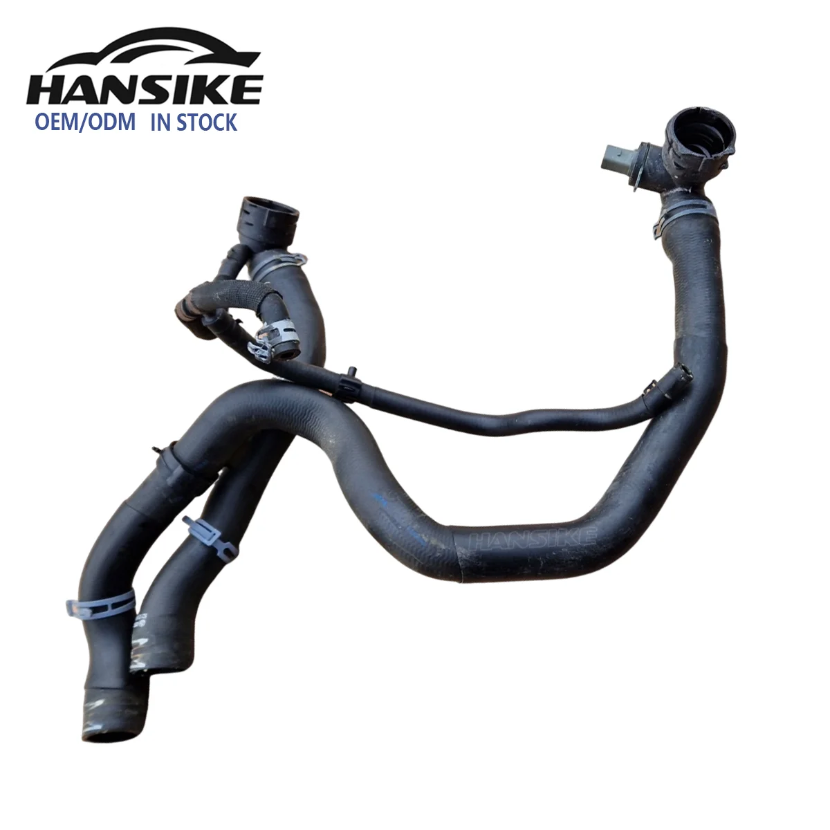HANSIKE Coolant Radiator Hose 5Q0121049AD for Audi A3 VW Golf Passat Jetta Skoda Seat,High Temp Resistant,2Y Warranty