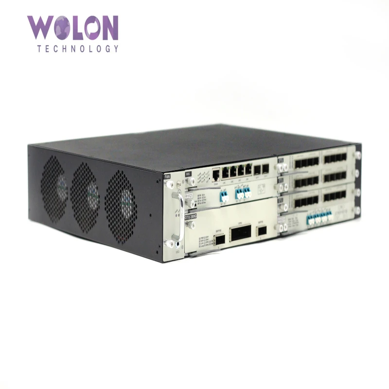 Wolon 400g โซลูชันส่งสัญญาณออปติคอล, โซลูชัน OTN DWDM แพลตฟอร์มเครือข่ายการขนส่งด้วยแสง2U ขนาดใหญ่