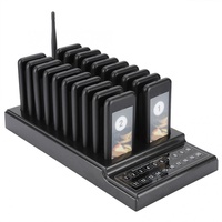 SU-68G Calling System Wireless Paging Queue System 20 Channels Restaurant Pager Waiter for Restaurant Coffee Shop Queuing System