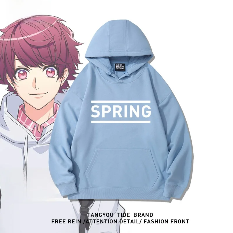 

Толстовка с капюшоном ex Hoodie A3 Stage up Saihara Saya Anime, теплая хлопковая толстовка с длинными рукавами для мужчин и женщин