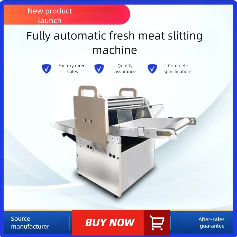 

Промышленная нарезка для свежего мяса, нарезка для говядины, нержавеющая сталь, большая емкость, нарезка для бекона и ветчины