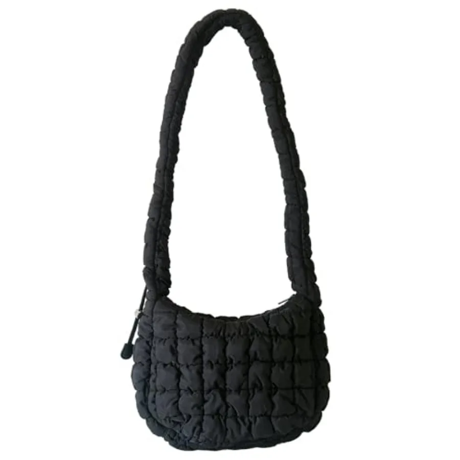 cloud bag small quilted crossbody bags for women puffer crossbody bag for girls small puffy hobo bag