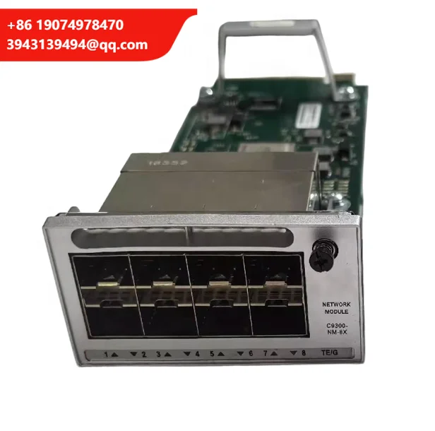 

Модуль расширения внутренней сети C9300-NM-8X с 8 портами 10G SFP+ для коммутаторов серии Catalyst 9300, в наличии C9300-NM-8X