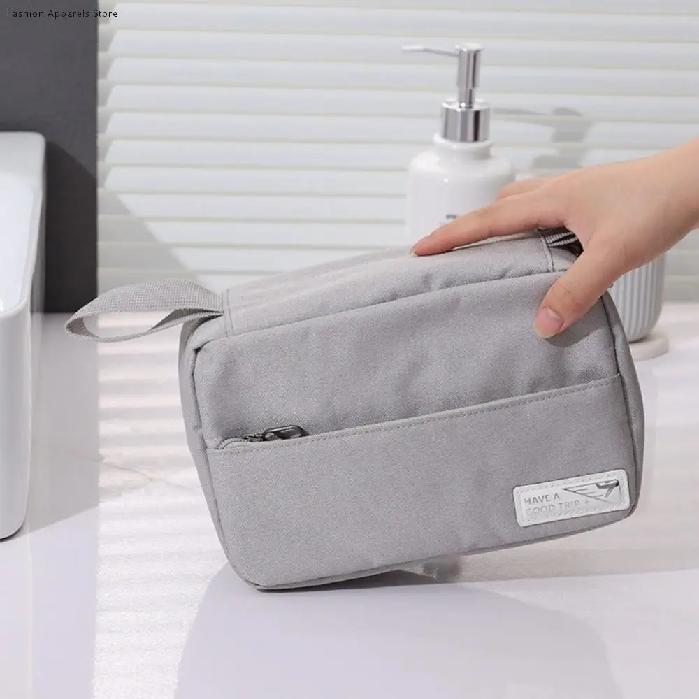 

Large Capacity Hanging Cosmetic Bag with Hook Waterproof Hook Wash Bag Skincare Storage Multifunctional Travel Toiletry Bag