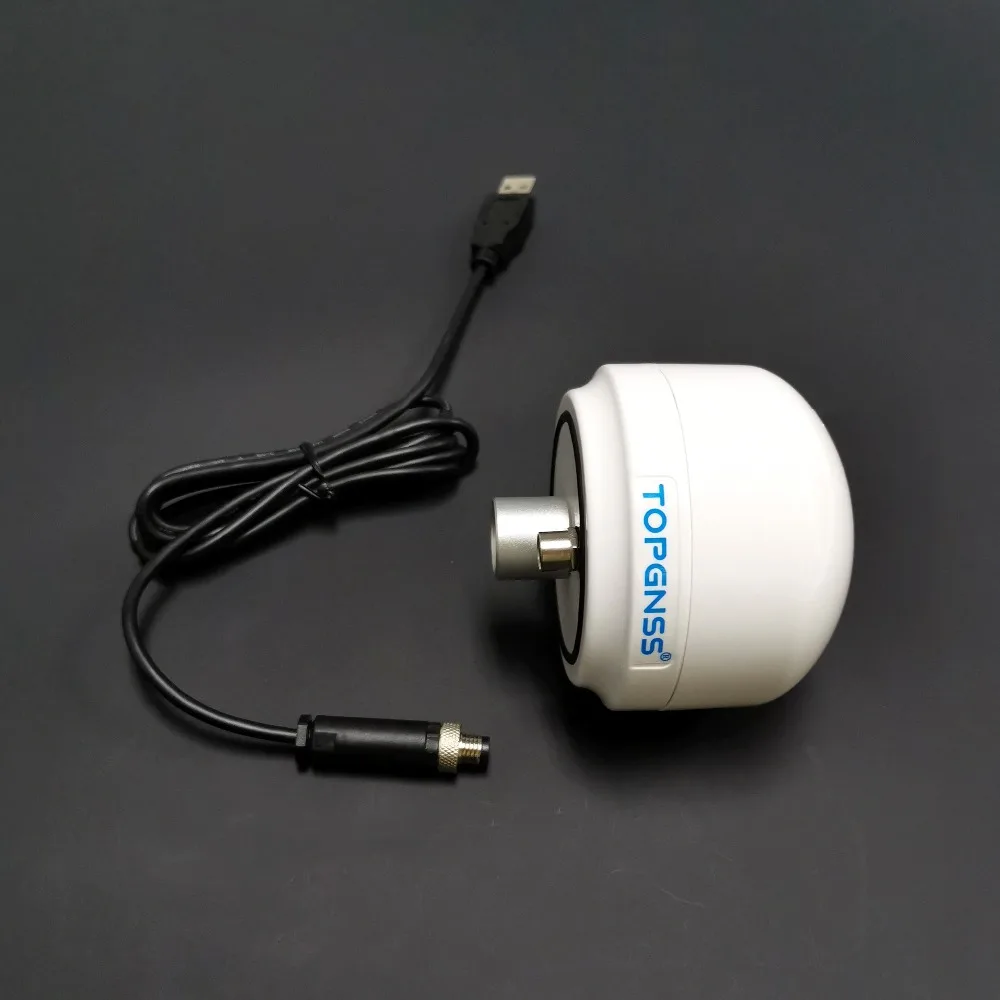 

2025TOPGNSS TOP708 Bluetooth RTK high-precision module antenna GNSS receiver USB level NMEA0183 RTCM 3.3V-5V cable 1.5 meters