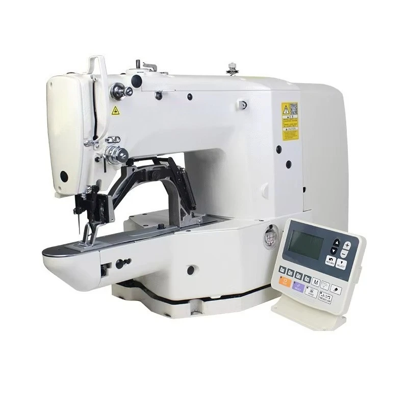 

QS-1904 Triangle Label Machine Lockstitch Electronic Bartacking Rectangle Magic Tape Bartack Industrial Sewing Machine