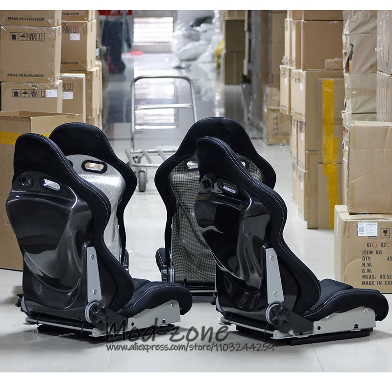 STRADIA II japan High Performance Quick Reclining Alcantara Fabric Carbon Fiber Fiberglass Racing Seat