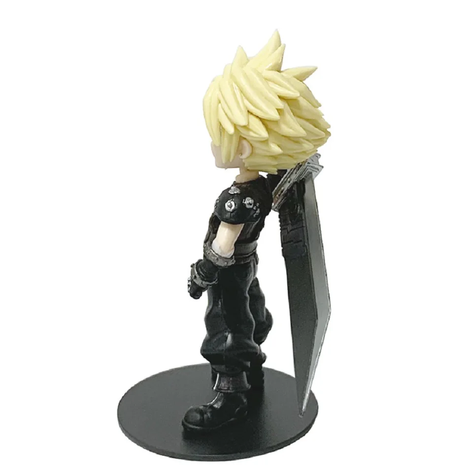 11-12cm Anime Cloud Strife Tifa Lockhart Aerith Gainsborough Zack·Fair Figur Modell PVC Spielzeug Desktop-Sammlungszubehör Geschenk – Detail 9