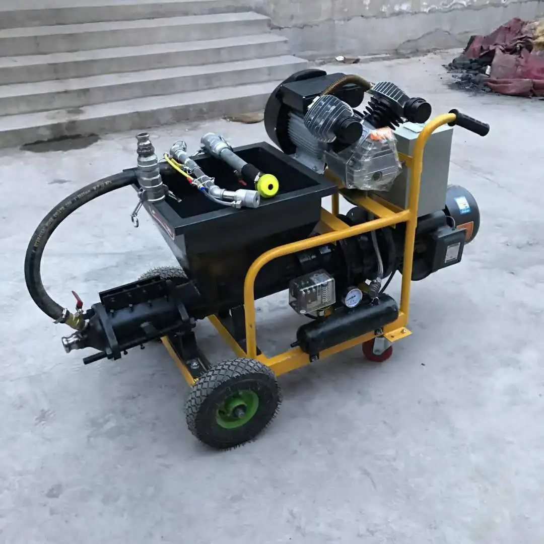 

Motar Pump With Mixer Concrete Sprayer Painting Equipment