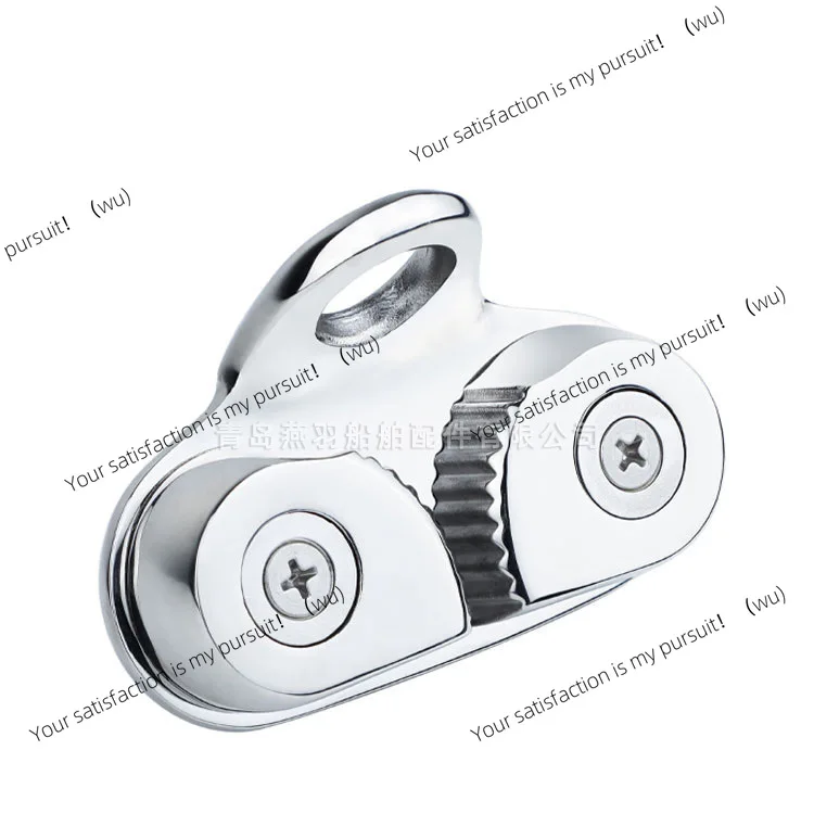 

316 Stainless Steel Quick Rope Clamp Marine Accessories Guide Hole Chain Catcher Rope Catch Elastic Buffer