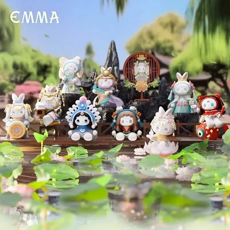 Original EMMA Secret Forest Dim Lights Series Surprise Blind Box Cartoon Designer Dolls Mistery Figure Kawaii Trendy Toys Girls