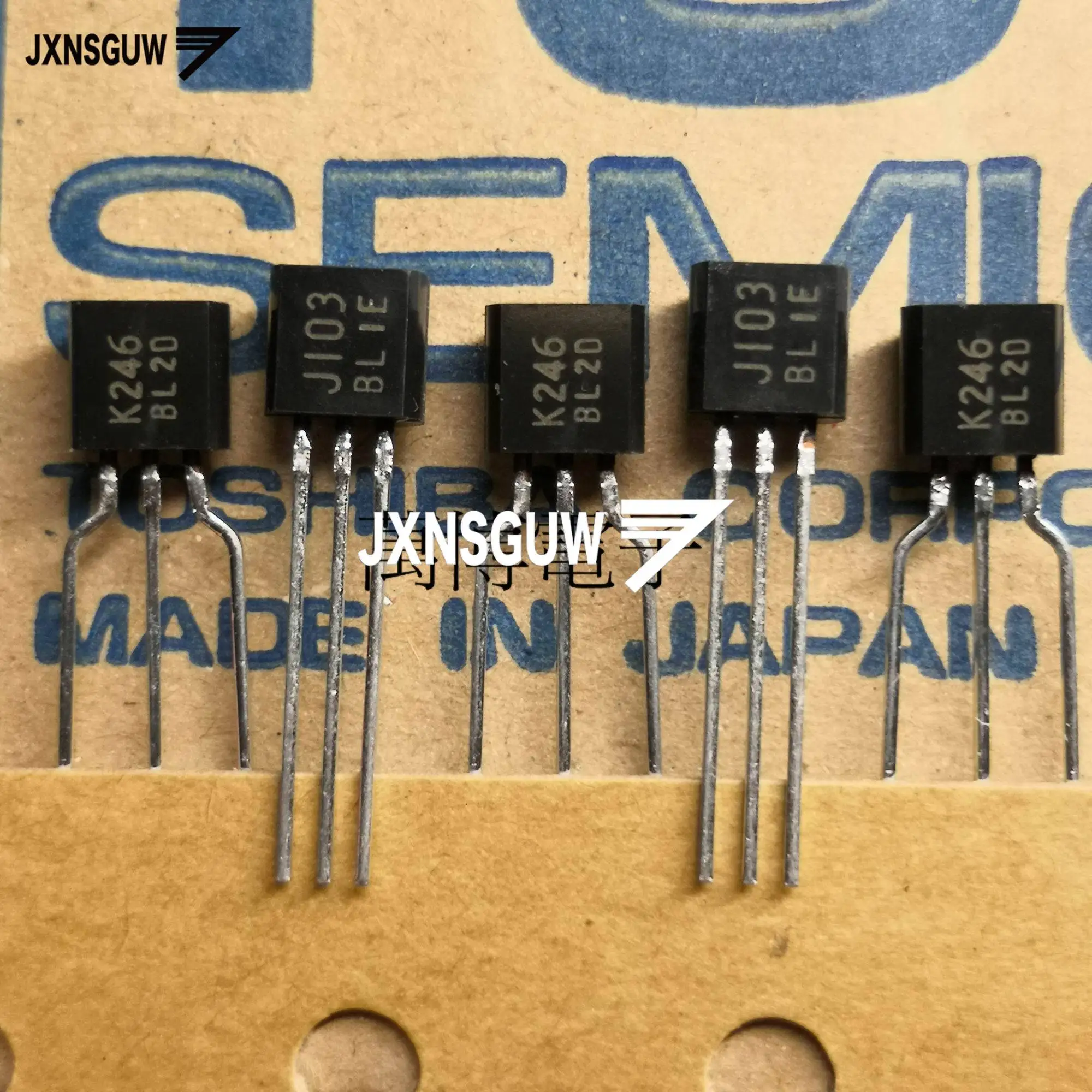 10pair 2SK246 2SJ103 BL TO-92 Transistor K246 J103 Audio Power Amplifier 2SK246-BL 2SJ103-BL power transistor Laser word