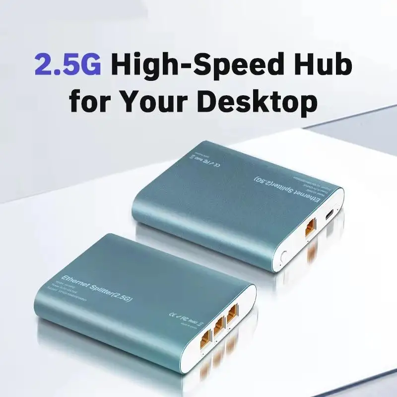 25g高速イーサネットスプリッター-安定したデータ転送-ホームオフィスやスマートホームデバイス接続のための普遍的な互換性