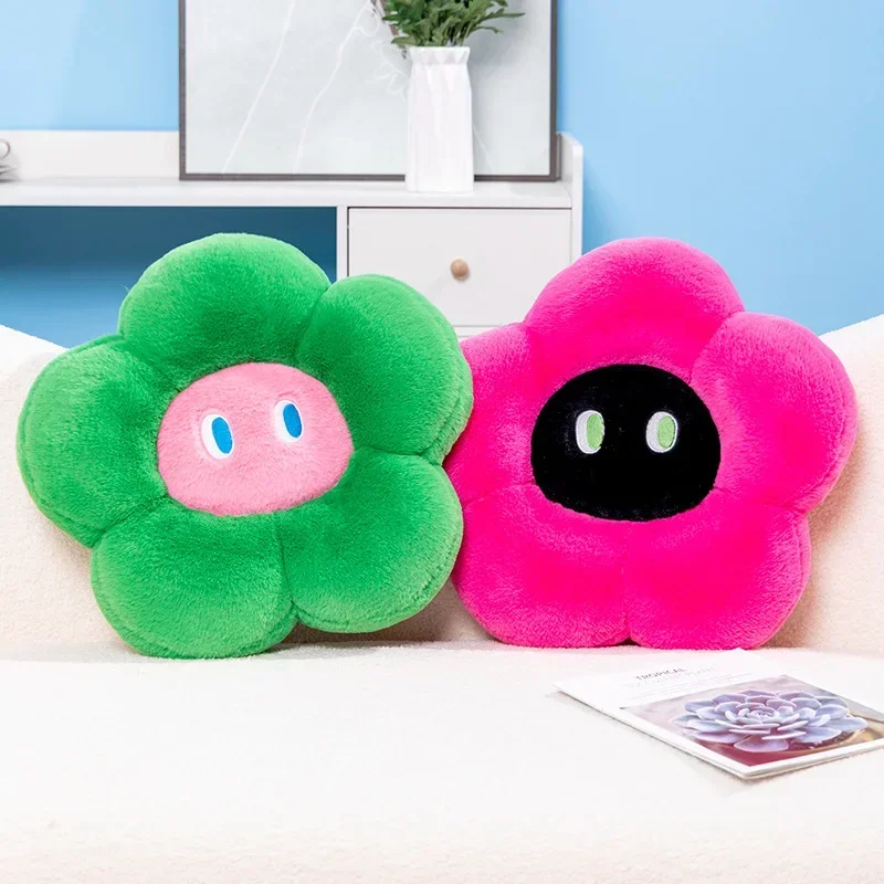 1PC 45/60cm Cartoon Simulation Flower Plush Cushion Stuffed Soft Plant Flower Washable Throw Pillow Chair Car Home Decor Gifts
