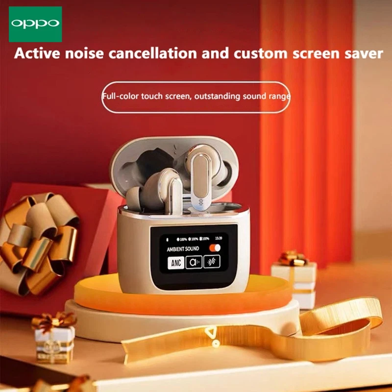 OPPO V8 سماعات أذن لاسلكية بلوتوث 5.4 سماعات إلغاء الضوضاء داخل الأذن سماعات مقاومة للماء مع ميكروفون عمر بطارية طويل #1