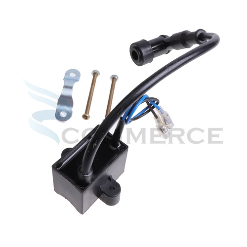 Imagen 2 del producto Magneto estator bobina de encendido CDI para motor de 49cc, 60cc, 66cc, 80cc, accesorios de bicicleta motorizados de 2 tiempos