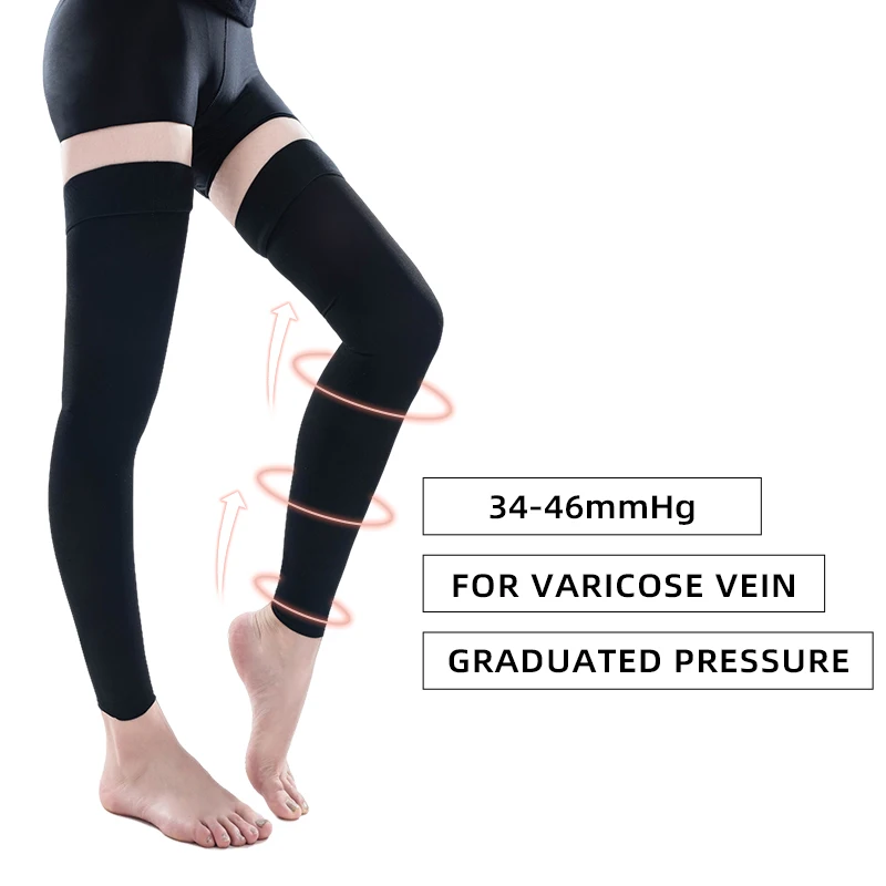 

Чулки медицинские компрессионные, до колена, 34-46 мм рт. Ст.