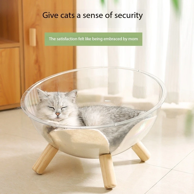 

Home & Garden Pet ProductsCat Beds & Mat Space capsule cat nest for summer four seasons universal cat sleeping nest pet supplies