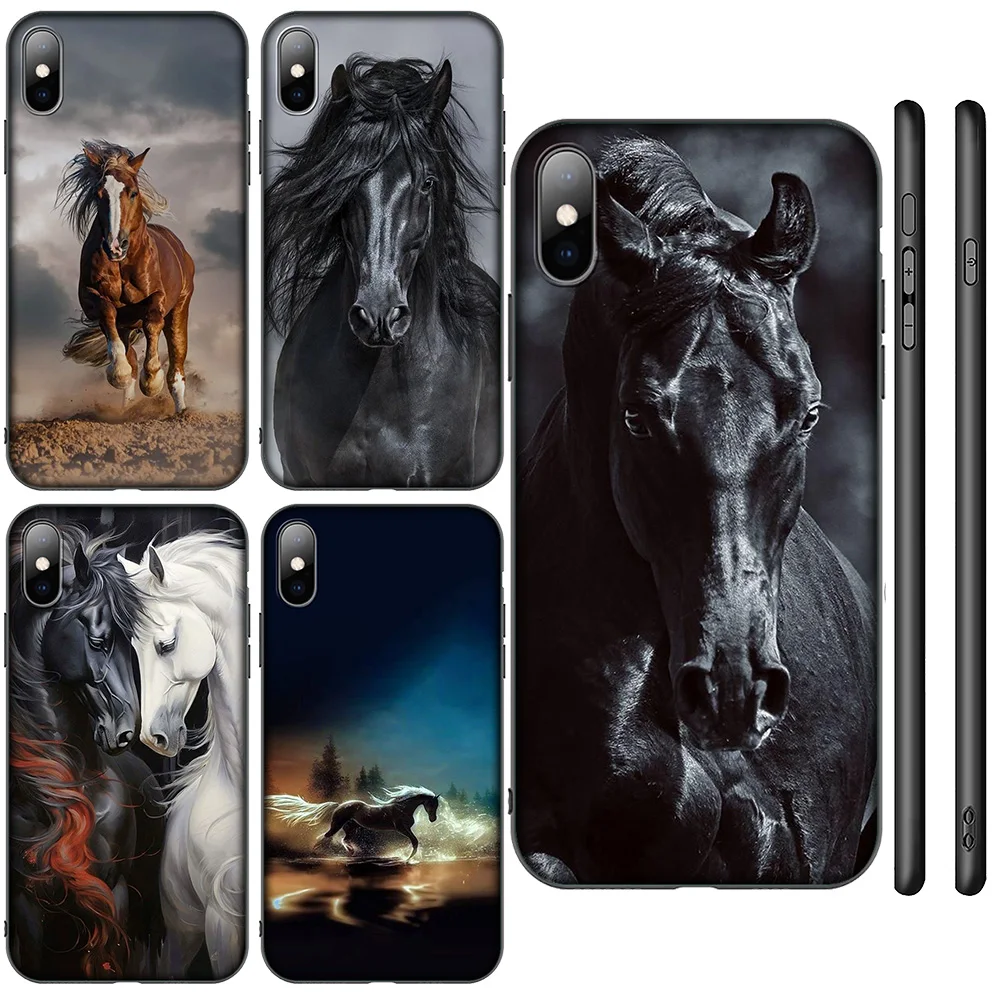 F-142 Running Horse Animal New Phone Case for Realme C3 C2 3i 5i 5 6s 6 7 8 8i 9i Pro