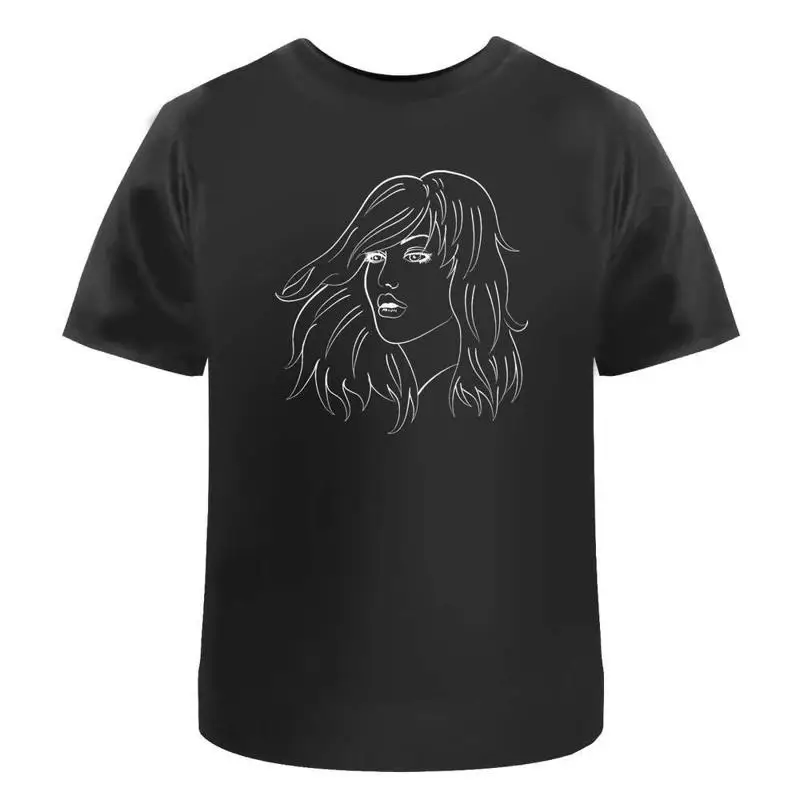 

Хлопковая футболка Lady Portrait Ta001146