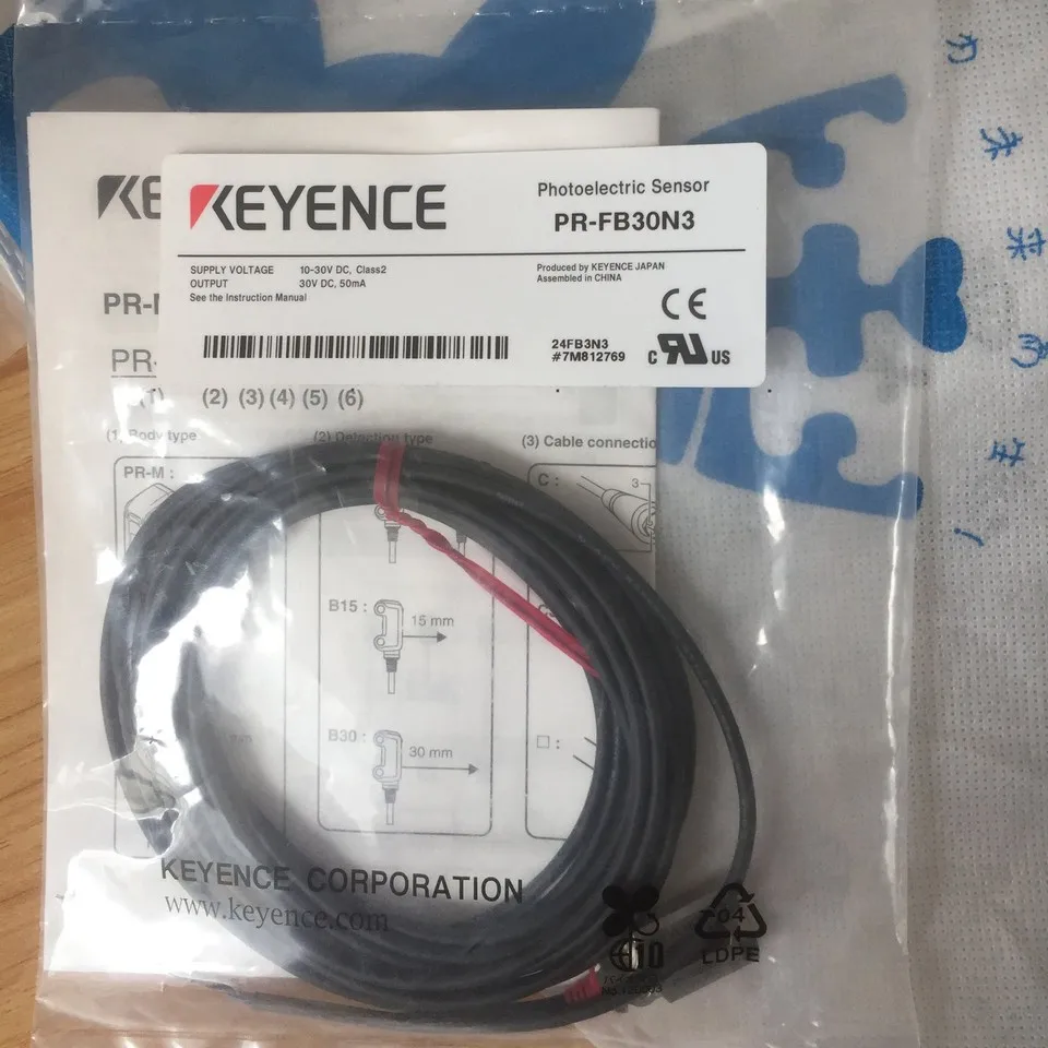 2026 1p New Pr-fb30n3 Photoelectric Sensor Fast Delivery Brand New Original Spot Plc