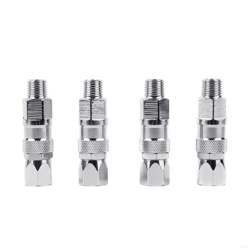 1/4-Inch Airless High Pressure Spray Hose Swivel Joint Suitable For Paint Sprayer Stainless Steel Tool Parts Accessories